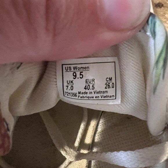 Womens VANS Era Pineapple Ivory Skateboarding Low Top Sneakers Shoes Size 9.5 M - Picture 6 of 6